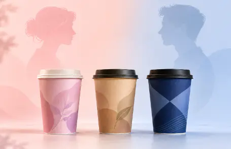 A lógica tácita de marketing de gênero por trás das escolhas de cores dos copos